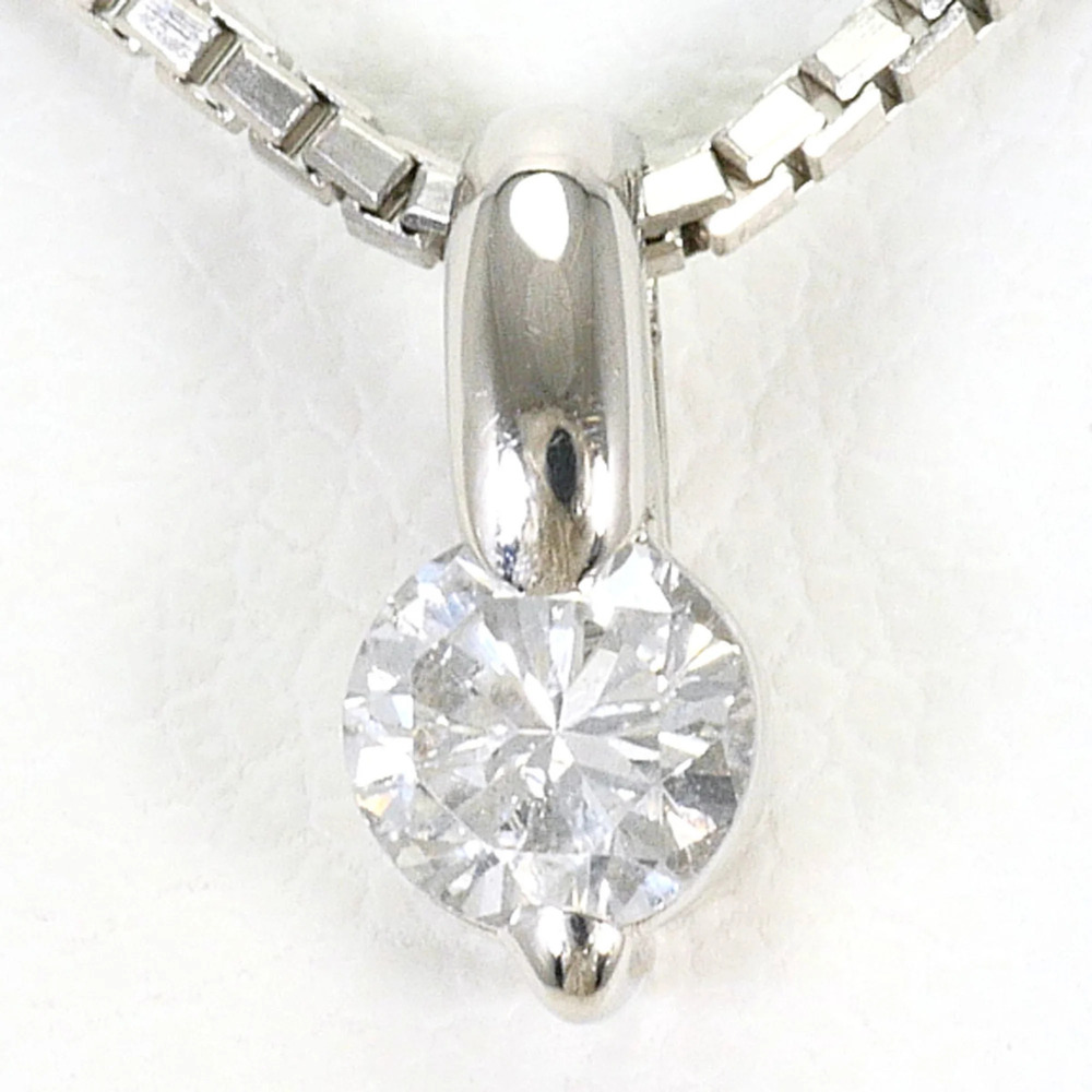 VINTAGE Silver Diamond Necklace